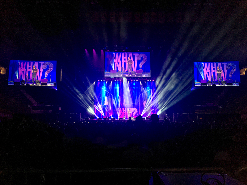 Kevin Hart, heard via Martin Audio MLA supplied by Showtime Sound LLC
