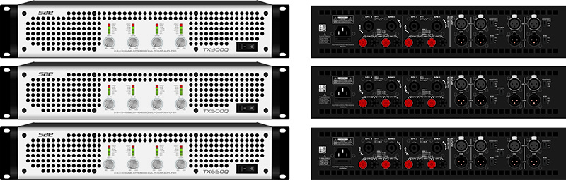 SAE Audio TXQ Series Power Amplifiers