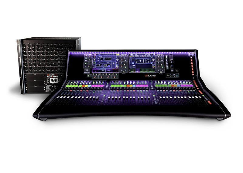 Allen & Heath dLive S7000 Control Surface with DM64 MixRack