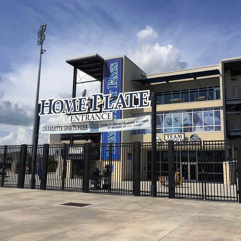 Charlotte Sports Park, the spring training facility for the MLB American league Tampa Bay Rays, upgraded in time for the 2015 spring training season with Ashly audio gear.