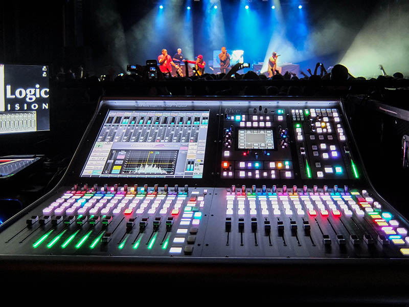SSL L300 at FOH Jurassic 5
