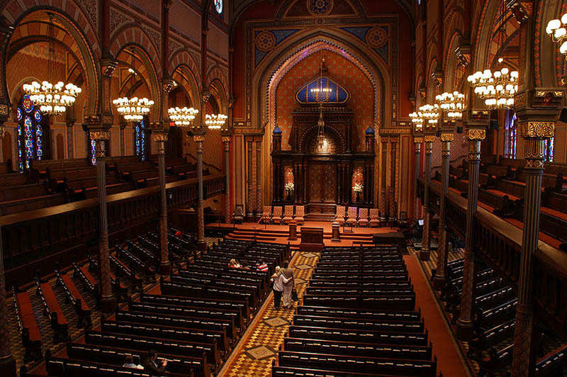 Masque Sound provided an assist within the historic building’s main gathering space.