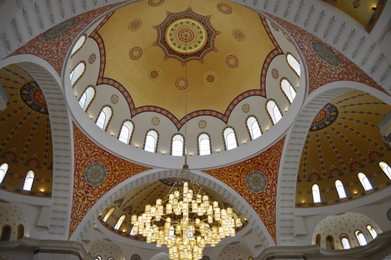 The Sheikh Zayed bin Sultan Al Nahyan Mosque in Fujairah, United Arab Emirates