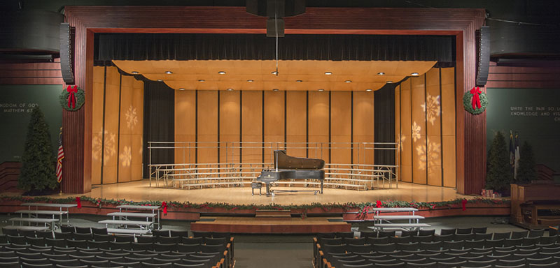 NNU Installs NEXO GEO M6 Sound System in Swayne Auditorium