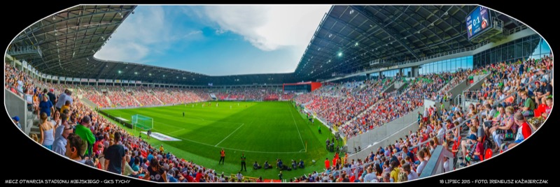 Tychy Municipal Stadium with Community R SERIES Loudspeakers