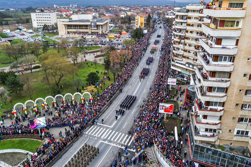 National Day, Alba lulia, Romania