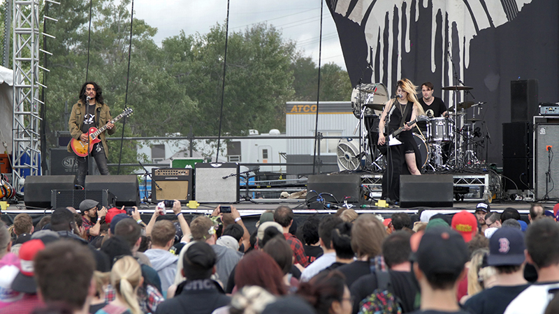 Riotfest events in Chicago, Toronto and Denver featured Adamson Systems gear.