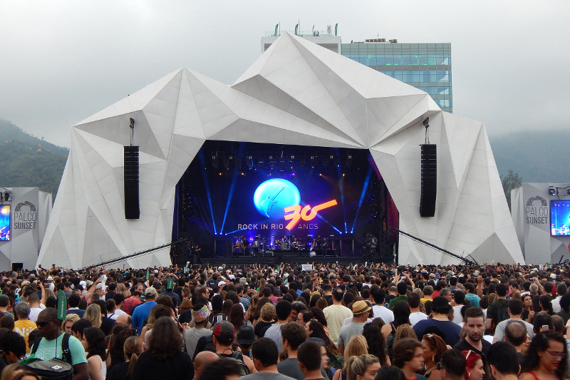 Gabisom Audio Equipment recently debuted its new MLA system on the Palco Stage at the sixth Brazilian edition and 30th Anniversary of the original Rock in Rio