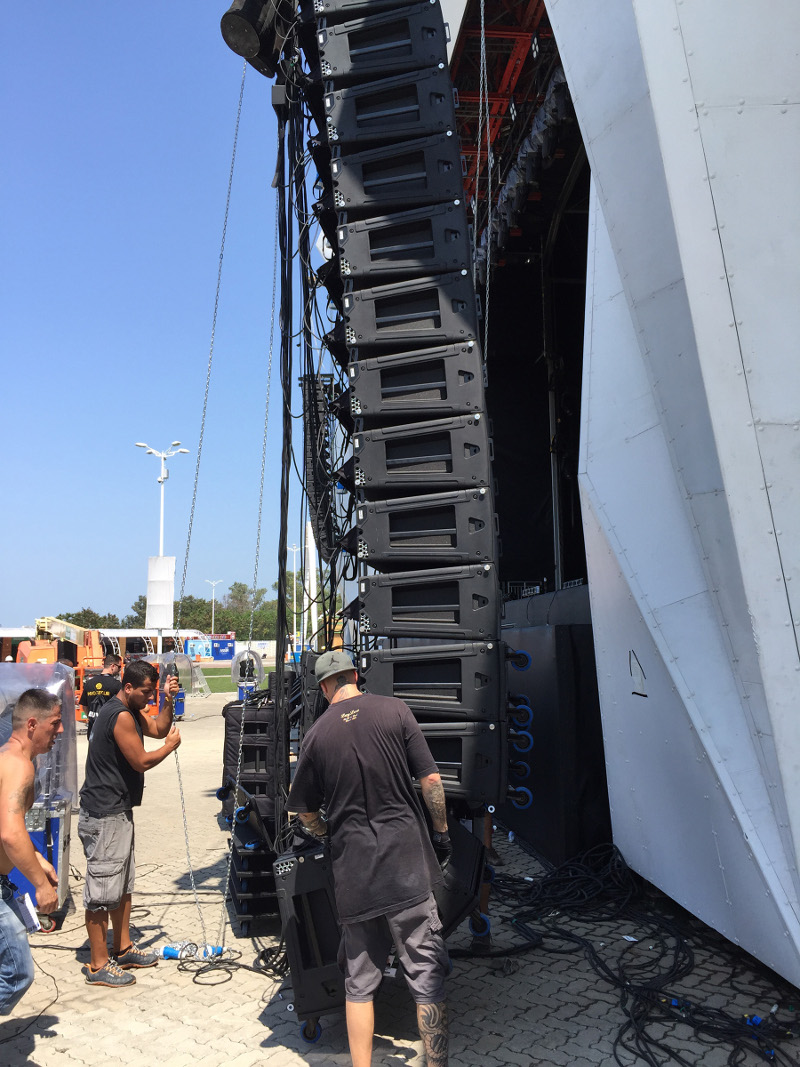 Gabisom Audio Equipment recently debuted its new MLA system on the Palco Stage at the sixth Brazilian edition and 30th Anniversary of the original Rock in Rio