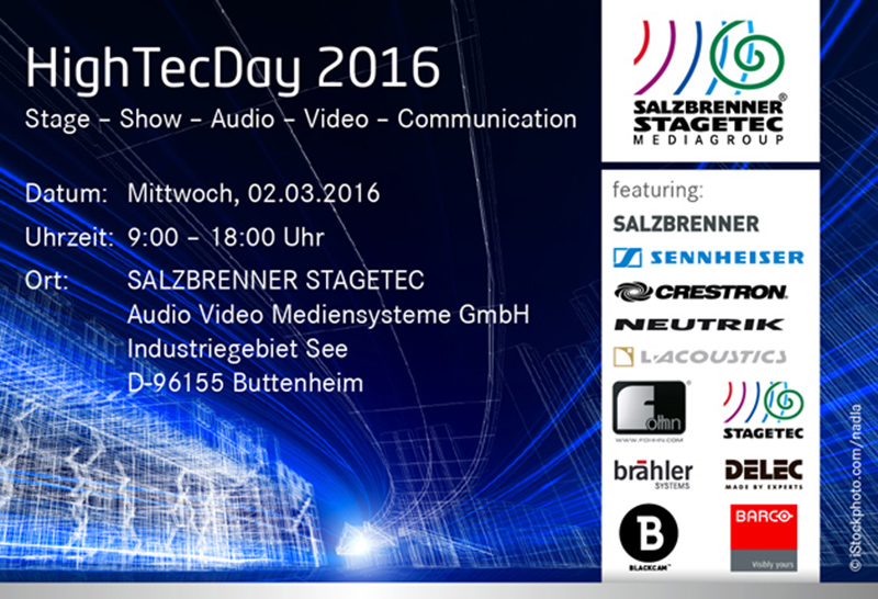 More details are avaialbe at hightecday.com