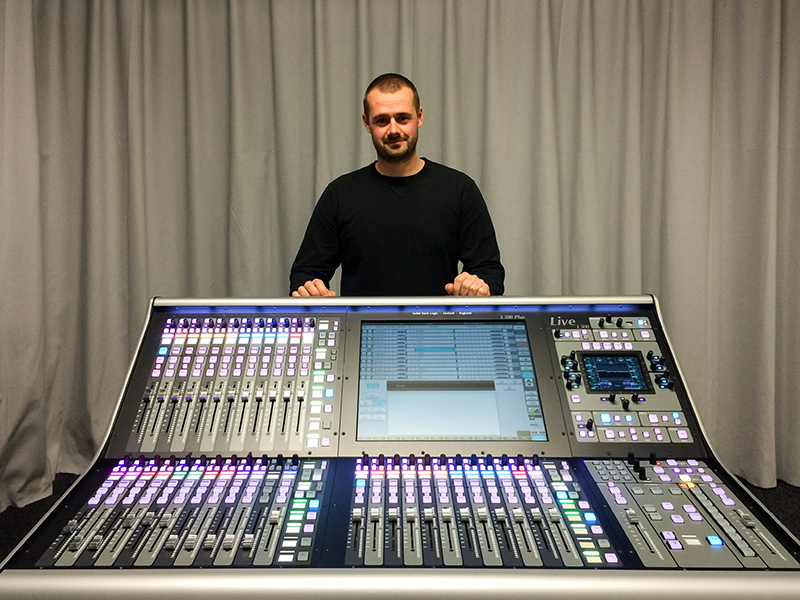 SSL L500 Feedback Chief Engineer Dennis Dackweiler