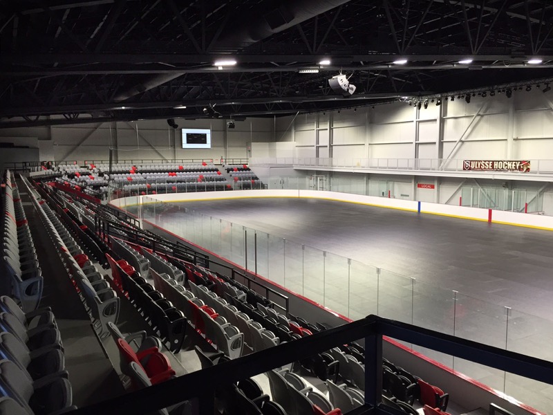 ARCS Wide and 12XTi systems address the seats and rink