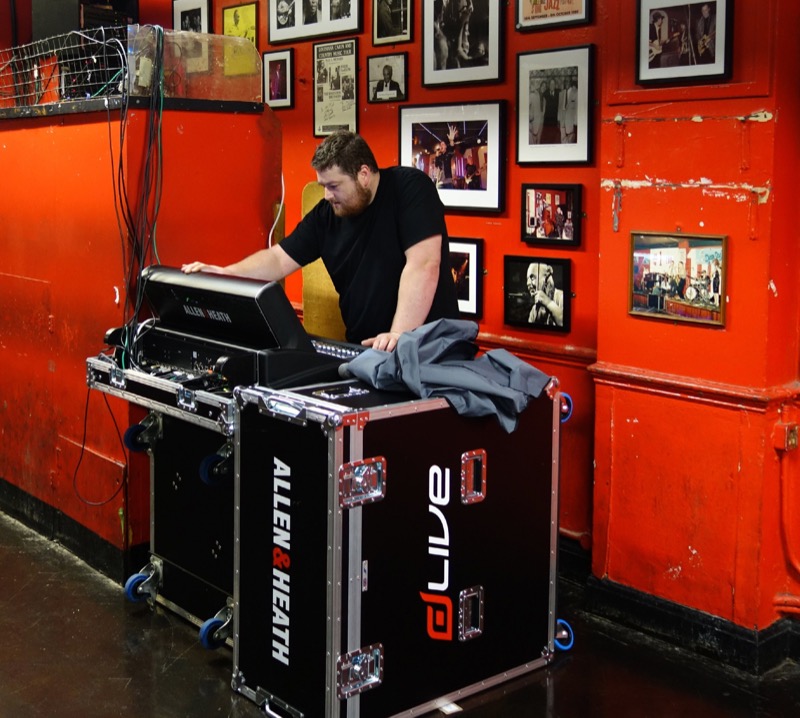 Ben Hammond with the S3000 surface