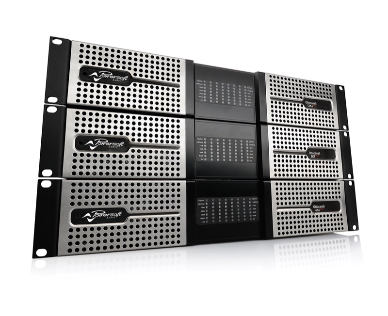 Powersoft Ottocanali series amplifiers