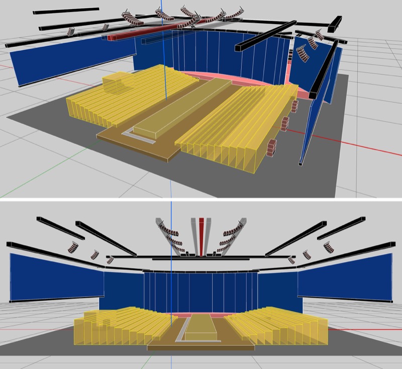 L-Acoustics Soundvision models of the production