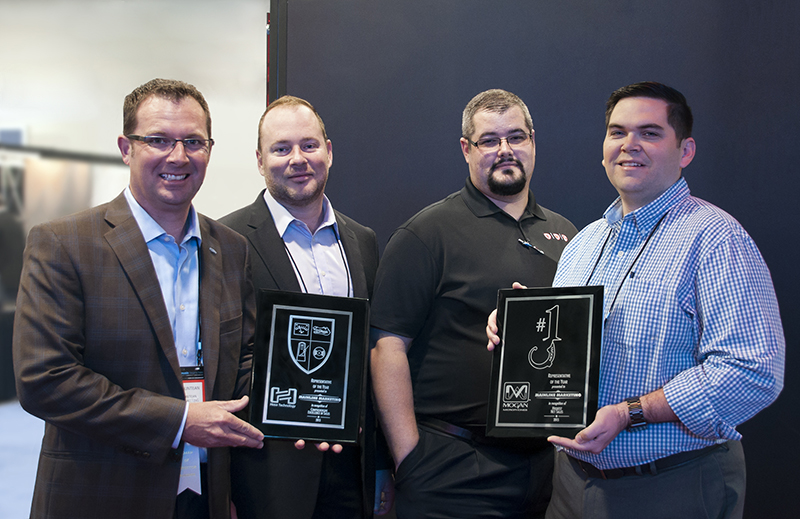 From left, Mainline Marketing’s Clinton Muntean, Michael Cooley, Steven Harger, and Craig Kutteroff