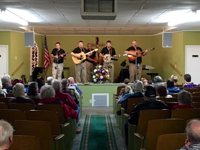 Kenly Gospel Martin Audio - Matt Johnson is group member (dobro, banjo and guitar) and co-leader with his father Edgar Alberdeen Johnson Jr. (upright bass) the Deacon at Faith Free Will Baptist Church