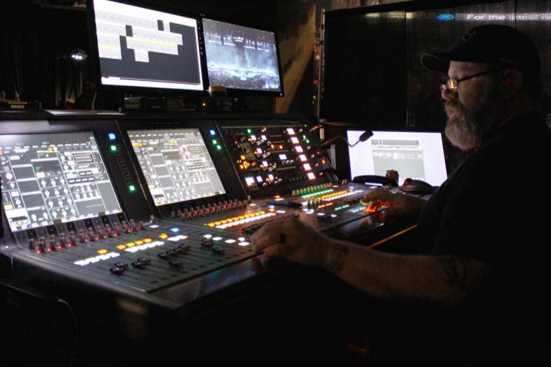 Cam Beachley Monitor Engineer Carrie Undewood