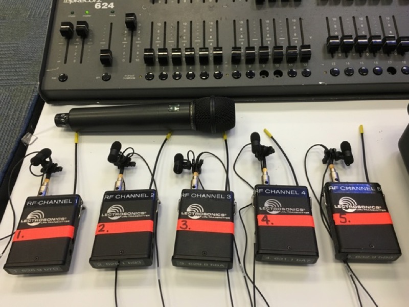 Lectrosonics LMa Transmitters and HH Handheld Microphone