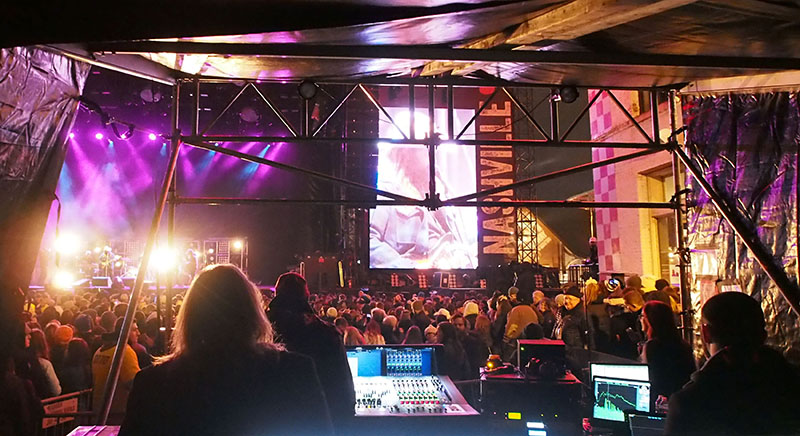 The view from FOH