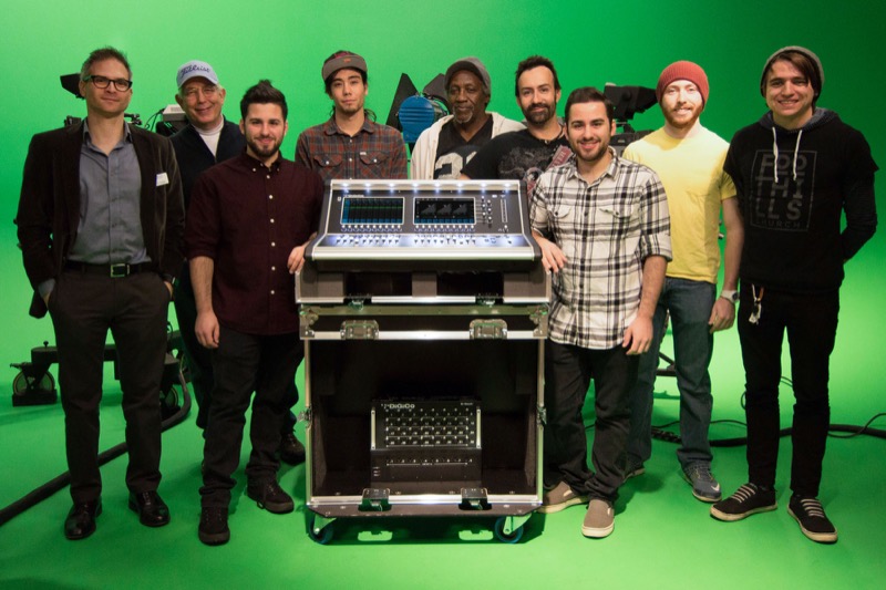 Pellissippi State Community College’s VPT 1020p04 Live Sound Production group with the new DiGiCo S21 (L-R): Instructor Mischa Goldman, James Coleman, Nicholas Alfieri, Martel Storm, Michael Corbin, John Byrd, Vincent Alfieri, Logan Sexton and Joshua Forrester (not pictured: Ken Ingram and William Hurt) Photocredit Mikaela Lynn Parsley