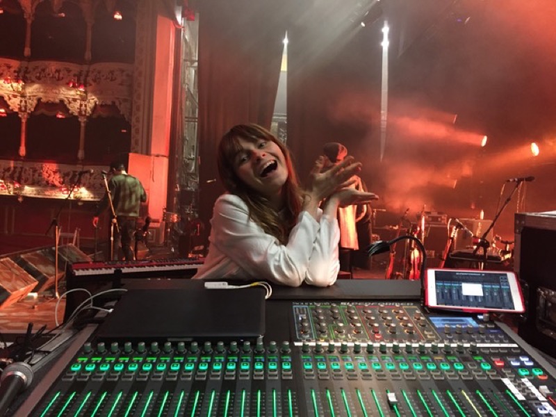 Soundcraft on Gabrielle Aplin Tour