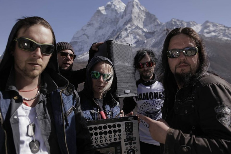 Finnish Band AnarcA Rock sHigh on Everest with QSC