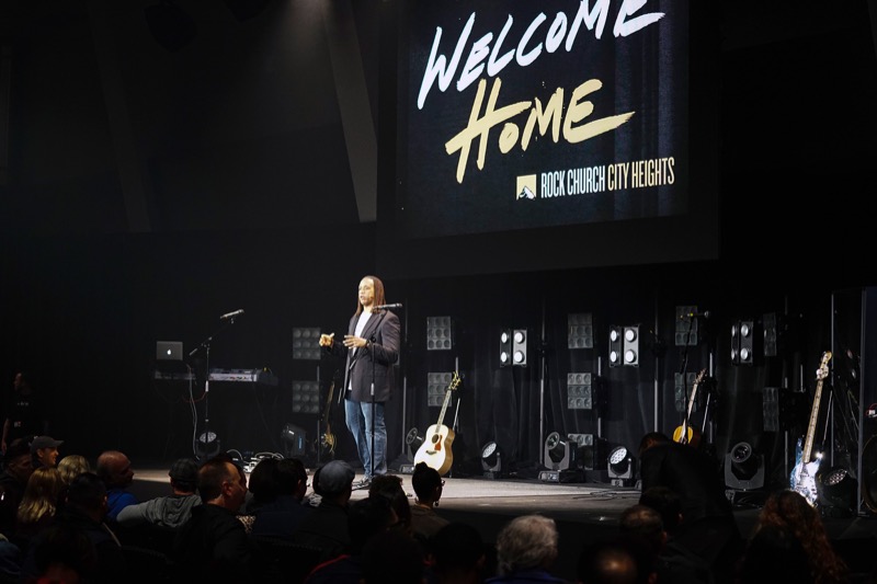 Martin Audio MLA and CDD Transcend Glass Walls In The Rock Church