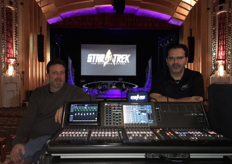 Dietrich and Hoffis with The Yamaha CL5