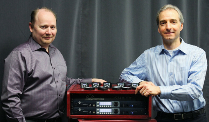 RP Dynamics' John Christie and Roland Danner.