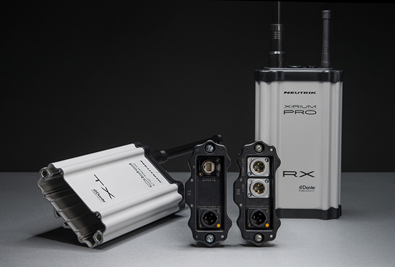 XIRIUM PRO units with Dante and analog output modules