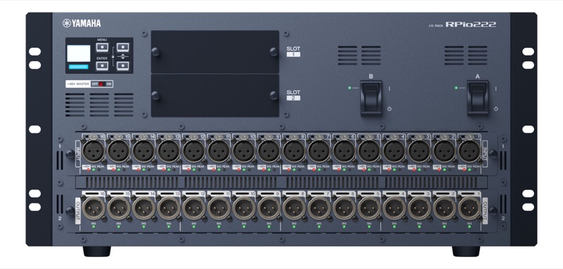 New Compact Yamaha RPio222 I/O