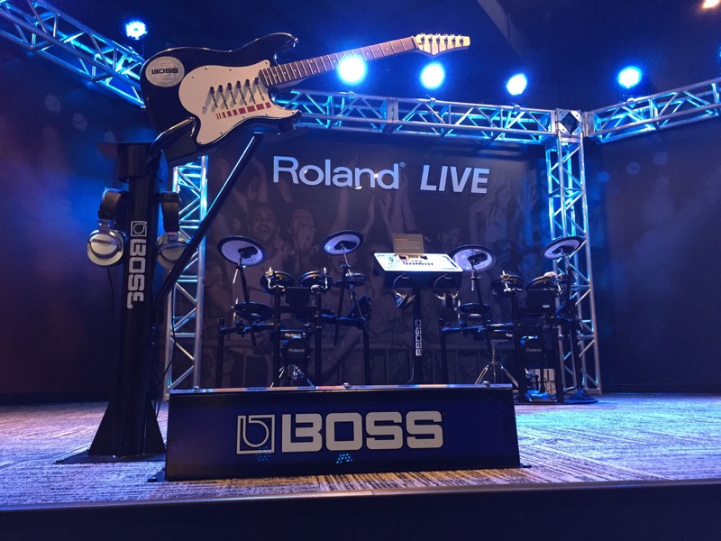 A View of Roland LIVE Stage