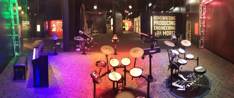 The Roland LIVE Exhibits Area