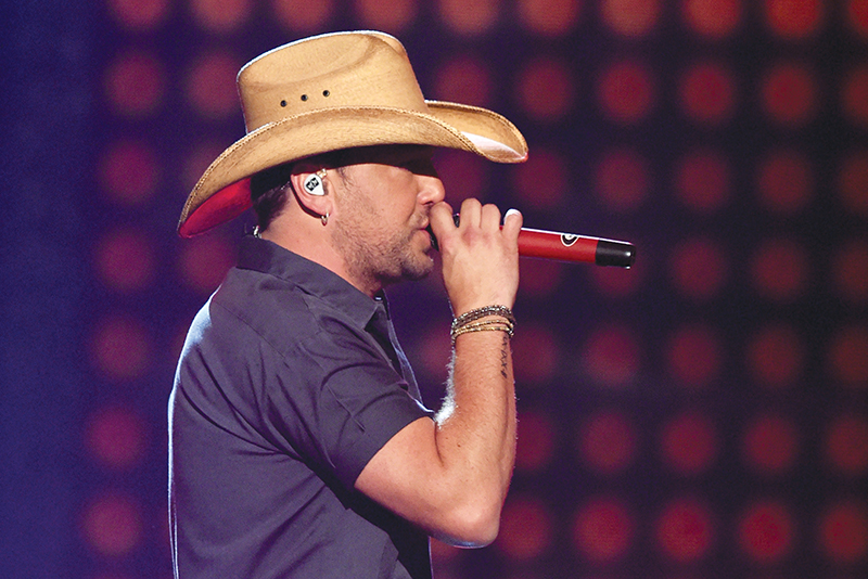 Jason Aldean at the CMA Awards. Photo Ethan Miller/Getty Images (c) 2016.