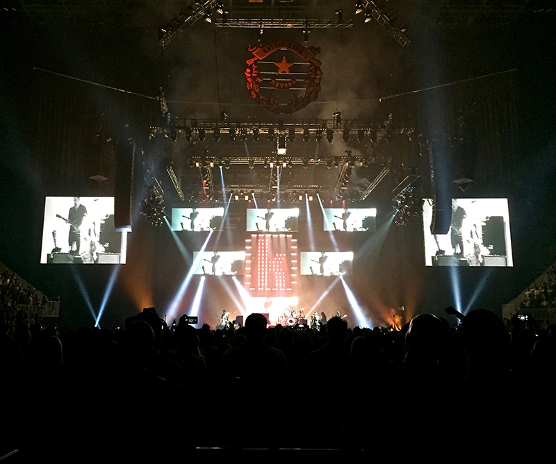 3G Productions provided Martin Audio's MLA system for the opening event featuring The Killers.