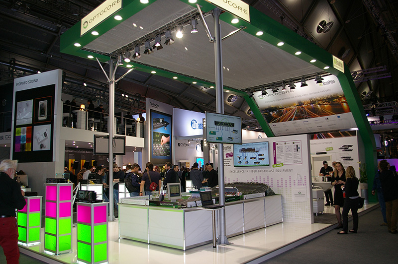 Optocore and BroaMan at PL+S in Frankfurt