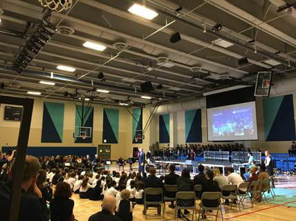 SPL Uses RCF Gear to Turn Chicago-Area Gymnatorium Into Performing Arts Center