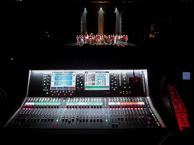 Allen & Heath's dLive used for American Idiot in Sweden