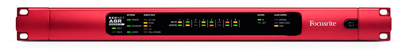 Focusrite RedNet A8R Offers Eight Channels of Analog I/O, with Redundancy