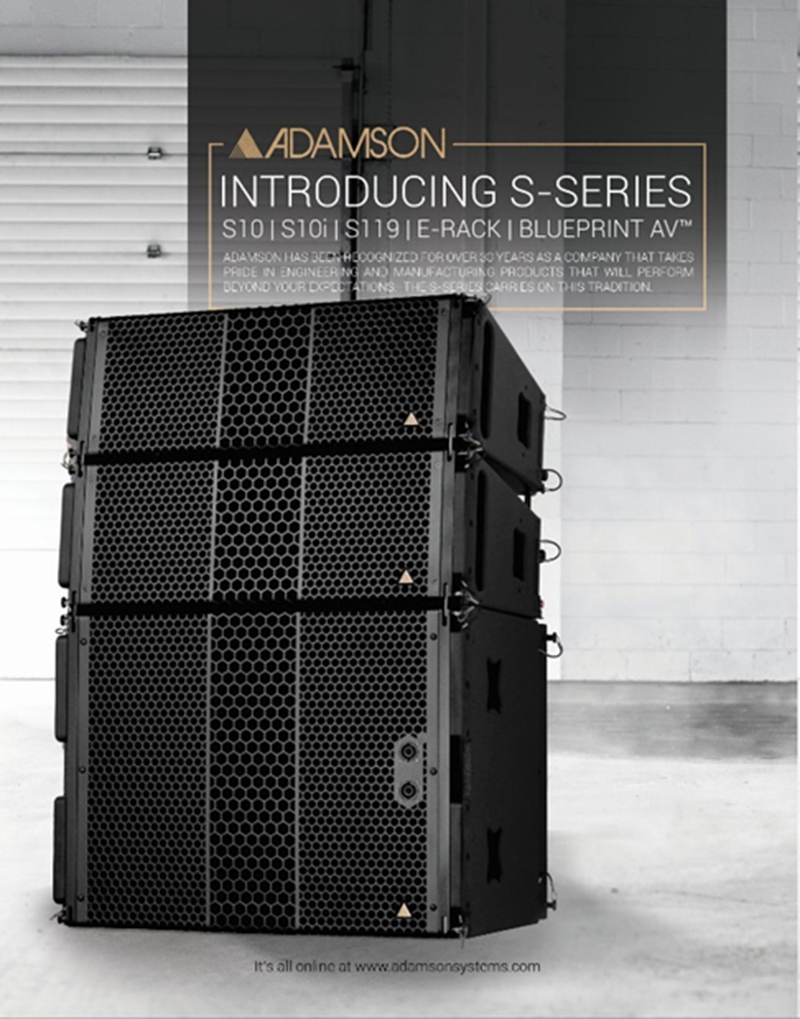 Adamson to Demo S-Series in China this May