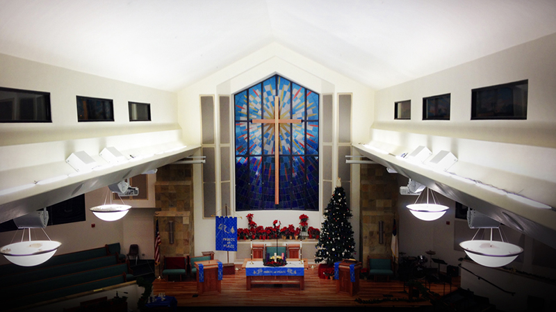 Sound Image's Scott Coyle was in charge of specifying and designing the VUE system for the Church.