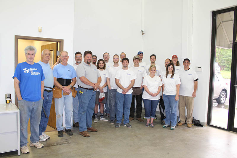 The Danley Does Good team of volunteers
