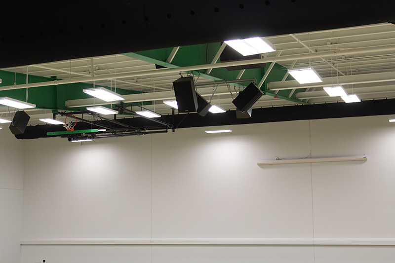 Video Reality of Oklahoma City installed a new audio system using Community Professional V Series and I Series components in an exploded cluster configuration