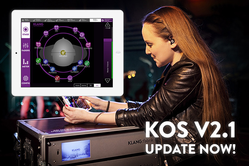 KLANG:technologies KOS V2.1 Firmware Update