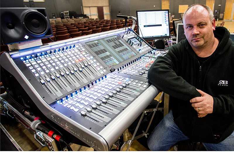 FOH engineer Dave Wooster is using SSL’s L500 console for Leona Lewis’ I Am show