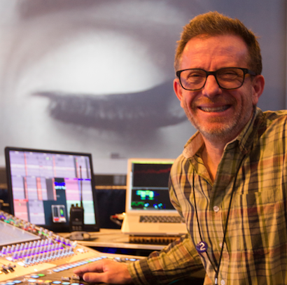 Dave Bracey, Front-of-House engineer for Adele’s tour.