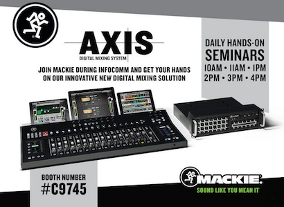 Axis at InfoComm 2016.