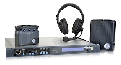 FreeSpeak II base, beltpack and headset.
