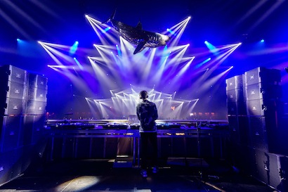 JBL VTX system powers the Yuma Tent.